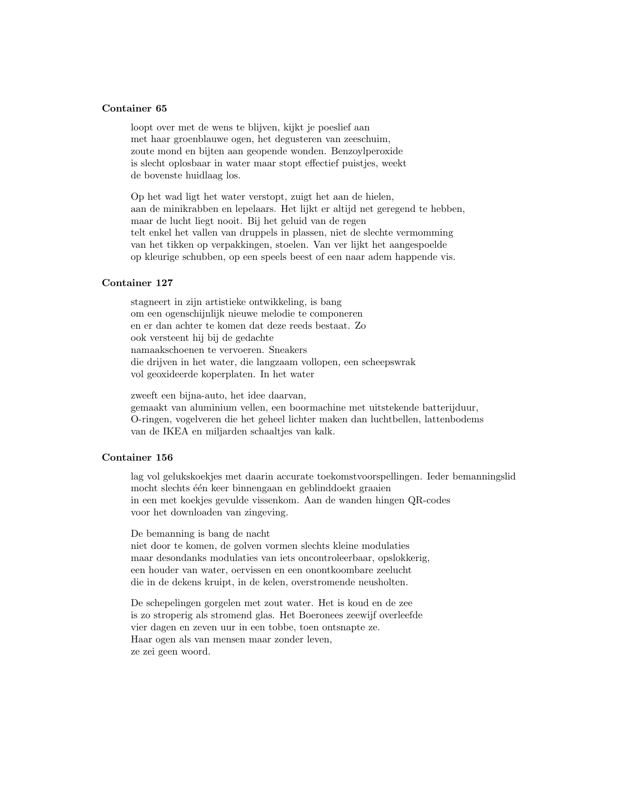 Vrachtlijst page 2